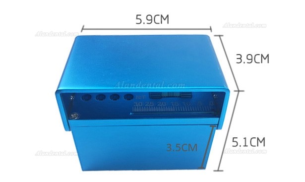 Dental Endo Files Burs Block Box Disinfection Measuring Count Holder